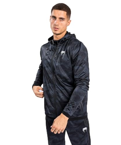 Venum Herren Electron 3.0 Performance Hoodie-Black Kapuzenpullover, Schwarz, 4XL von Venum