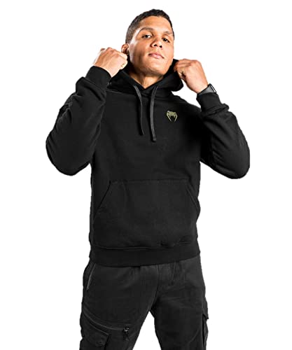 Venum Herren Fangs Hoody – Oversize Fit Kapuzen-Sweatshirt, Black, Large von Venum