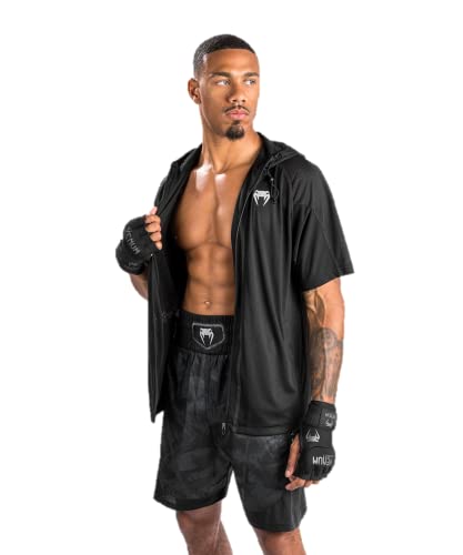 Venum Herren Jacket-Short Sleeves Electron 3.0 Dry Tech Jacke, Schwarz, Small von Venum