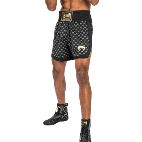 Venum Herren Monogram Boxing Shorts, Schwarz, X-Large von Venum