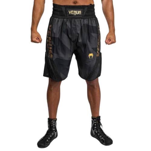 Venum Herren Razor Boxing Shorts, Black/Gold, X-Large von Venum