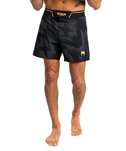 Venum Herren Razor Fightshorts Shorts, Black/Gold, X-Large von Venum