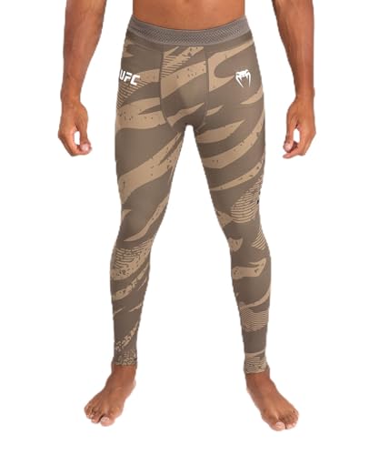 Venum Herren UFC Adrenaline by Fight Week Performance Men's Tight Kompressionshose, Desert Camo, Small von Venum