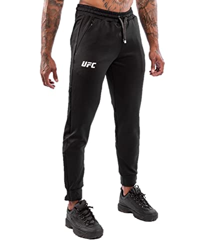 Venum Herren UFC Walkout-Hose mit Authentischer Fight Night-Funktion Sweatpants, schwarz, XX-Large von Venum