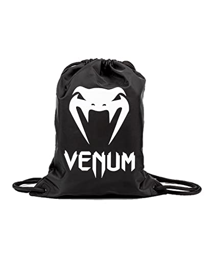 Venum Unisex-Erwachsene Classic Tasche mit Kordelzug Rucksäcke, schwarz/weiß von Venum