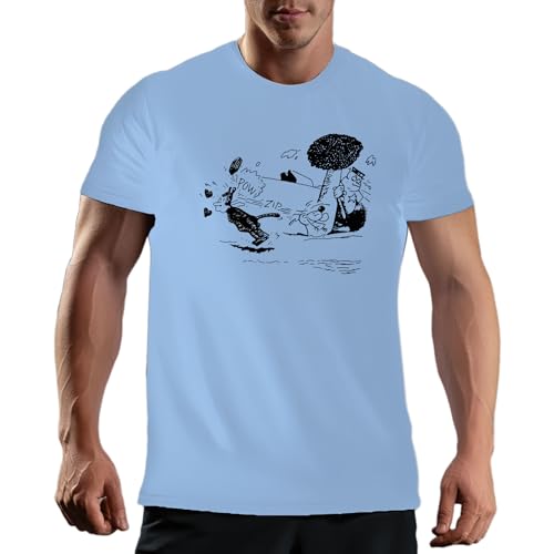 Crazy Cat Jules Winnfield Epic Cosplay Replica Pulp Fiction Julius Herren Marineblaues T-Shirt Size M von Venus Style