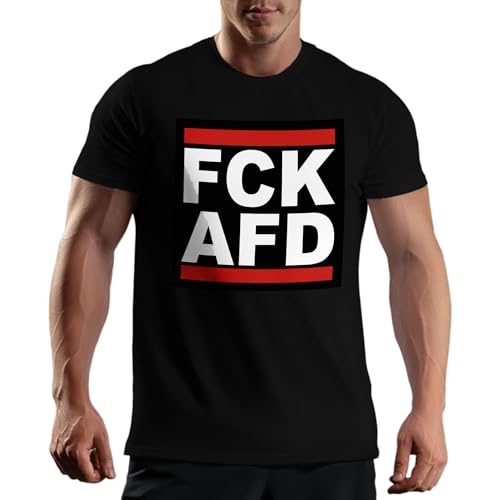 Venus Style FCK AFD Herren Schwarz T-Shirt Size 3XL von Venus Style