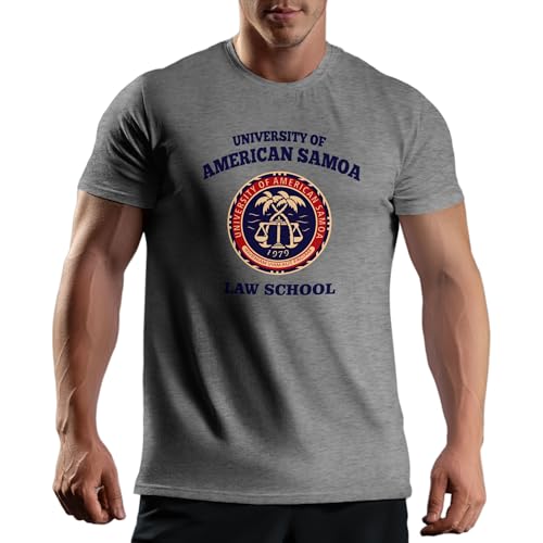 University of American Samoa Law School Goodman Herren Grau T-Shirt Size 3XL von Venus Style