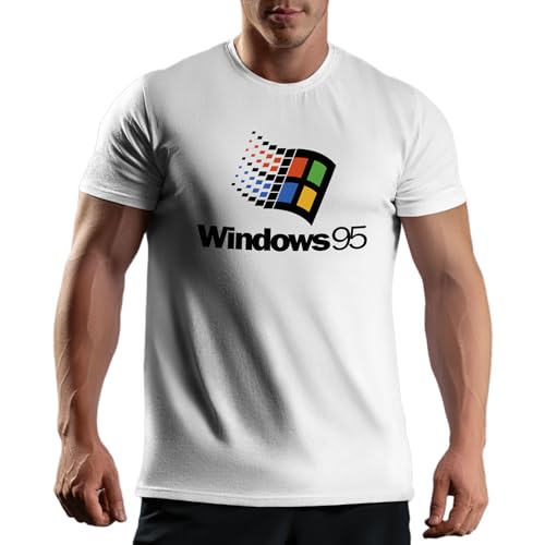 Venus Style Windows 95 Man Finland Herren Weißes T-Shirt Size XXL von Venus Style