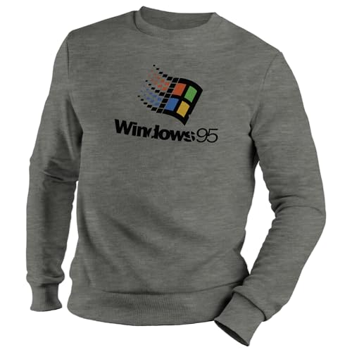 Venus Style Windows 95 Man Finland Unisex Grau Pullover Hoodie Size M von Venus Style