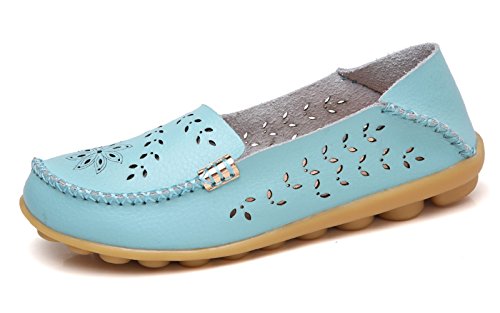 VenusCelia Damen Comfort Walking Bootsschuh, Aqua (Ausschnitt), 37.5 EU von VenusCelia