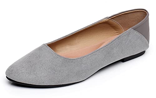 VenusCelia Damen Snug2 Slip Flats Schuh, GRAU, 42 EU von VenusCelia