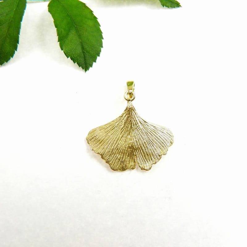 Anhänger - Ginkgo Biloba Vergoldet Anhänger - Ginkgo Biloba Vergoldet von VenusGalleryArt