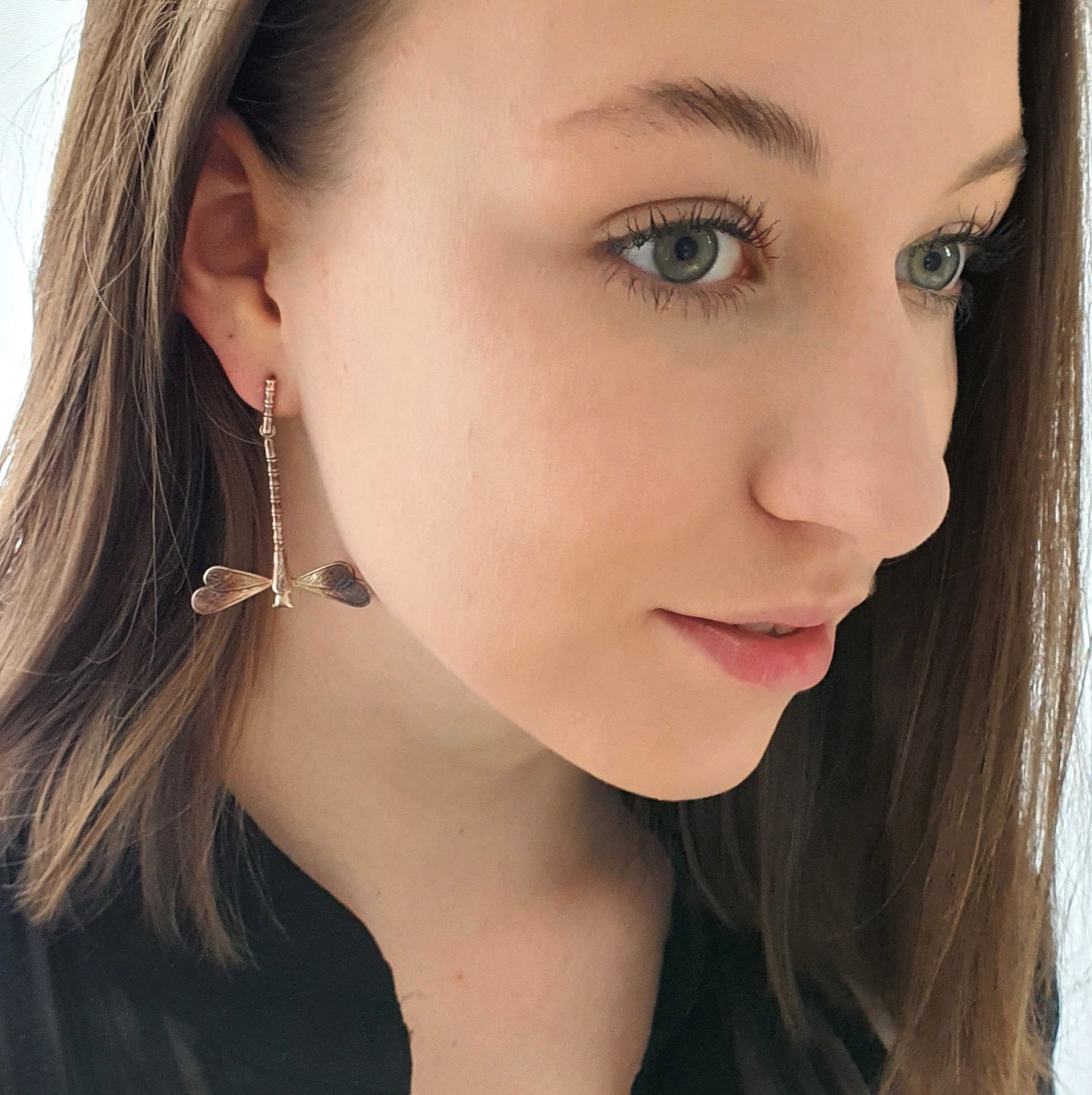 Große Libellen - Silberohrringe von VenusGalleryArt