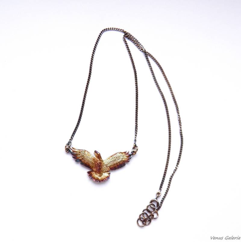 Halskette - Bronzener Adler von VenusGalleryArt