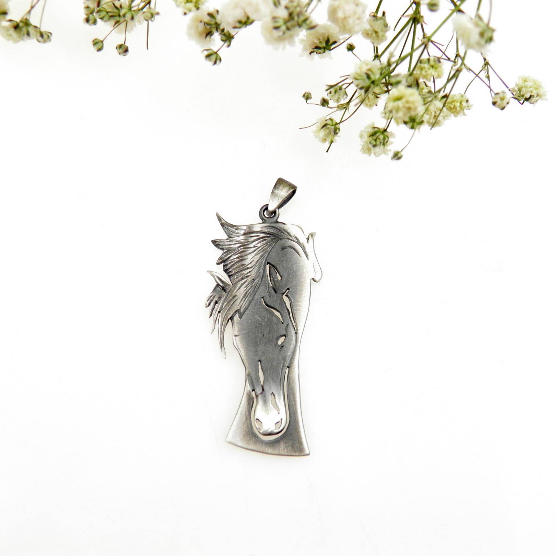 Silberanhänger - Pferd Iii von VenusGalleryArt