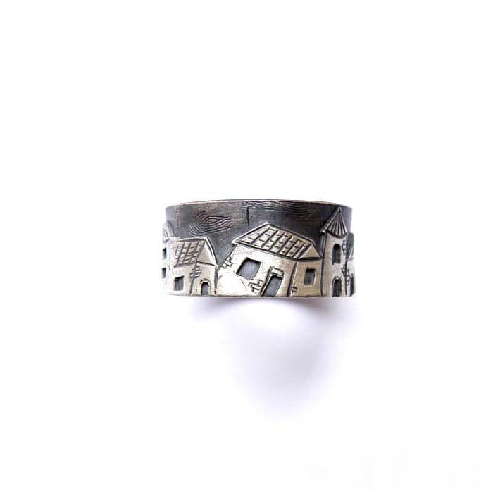 Verschlafene Stadt - Ehering Verschlafene Stadt - Ehering von VenusGalleryArt