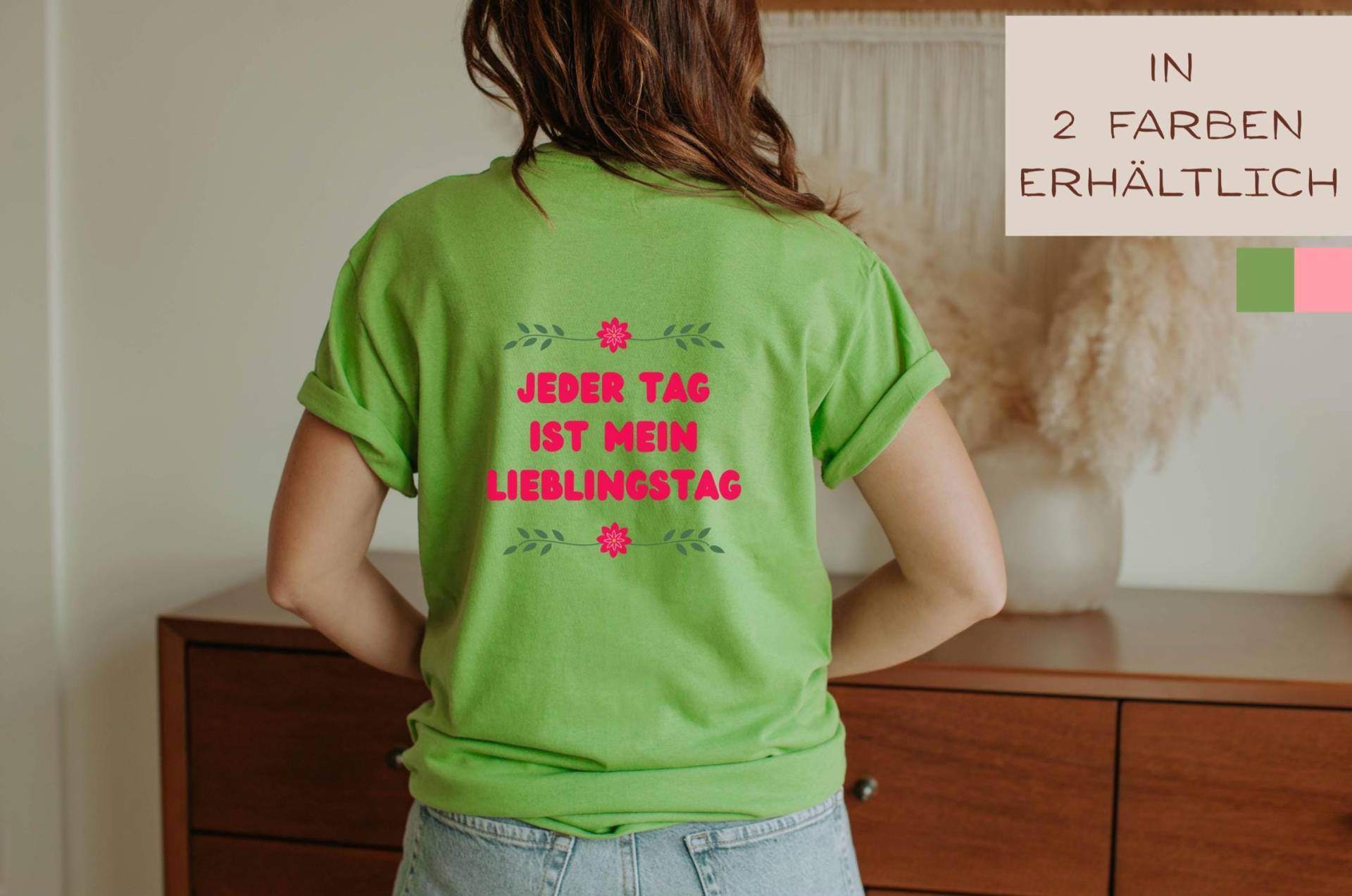 T-Shirt Unisex in 2 Farben Aus Baumwolle | Mit Spruch Print Lieblingstag Als Geschenk T-Shirt Unisex in 2 Farben Aus Baumwolle | Mit Spruch Print Lieblingstag Als Geschenk von VenustaviDE