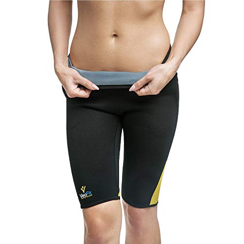 VeoFit-Damen Kurze Schwitzhose zum Abnehmen - XXL – Ideal für einen Flachen Bauch, Feine Oberschenkel und Gekräftigten Gesäße -ANGEBOTEN: Hülle + Fitness Trainingsprogramm mit Ernährung Tipps VeoFit-Damen Kurze Schwitzhose zum Abnehmen - XXL – Ideal für einen Flachen Bauch, Feine Oberschenkel und Gekräftigten Gesäße -ANGEBOTEN: Hülle + Fitness Trainingsprogramm mit Ernährung Tipps von VeoFit