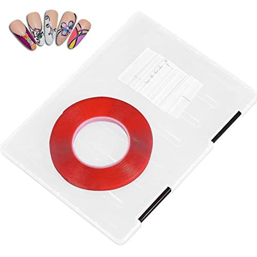 Vepoty Press on Nails Aufbewahrungsbox Anti-Staub-Kunstnägel-Verpackungskoffer Kunststoff-Nagelspitzen-Box-Organizer für Salon-Zuhause von Vepoty