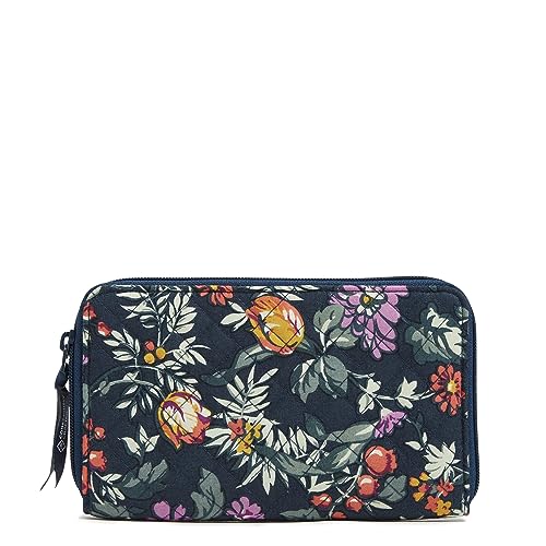 Vera Bradley, Damen, Baumwoll, Deluxe, Reisebrieftasche mit RFID-Schutz, Einheitsgröße Vera Bradley, Damen, Baumwoll, Deluxe, Reisebrieftasche mit RFID-Schutz, Einheitsgröße von Vera Bradley