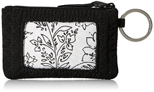 Vera Bradley Damen Ausweisetui aus Mikrofaser mit Reißverschluss Ausweishülle, True Black von Vera Bradley