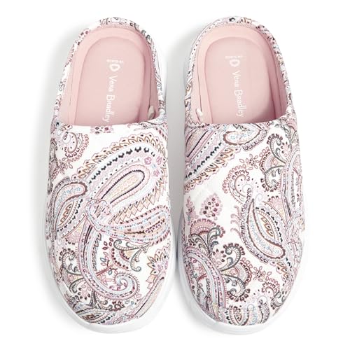 Vera Bradley Damen 2-Mile Slip-on Mule Schuh, Sand Paisley, 42 EU Vera Bradley Damen 2-Mile Slip-on Mule Schuh, Sand Paisley, 42 EU von Vera Bradley