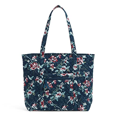 Vera Bradley Damen Baumwolltasche Vera Handtasche, Rose Toile – recycelte Baumwolle von Vera Bradley