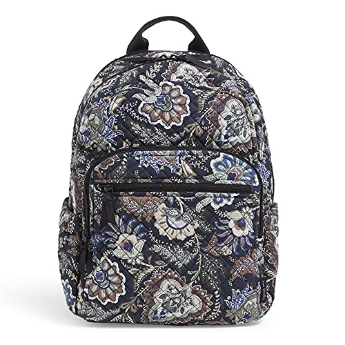 Vera Bradley Damen Campus-Rucksack Büchertasche, Java Navy Camo – recycelte Baumwolle, Einheitsgröße von Vera Bradley