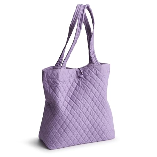 Vera Bradley Damen Cotton Small Original Tote, Purple Rhapsody, Einheitsgröße von Vera Bradley