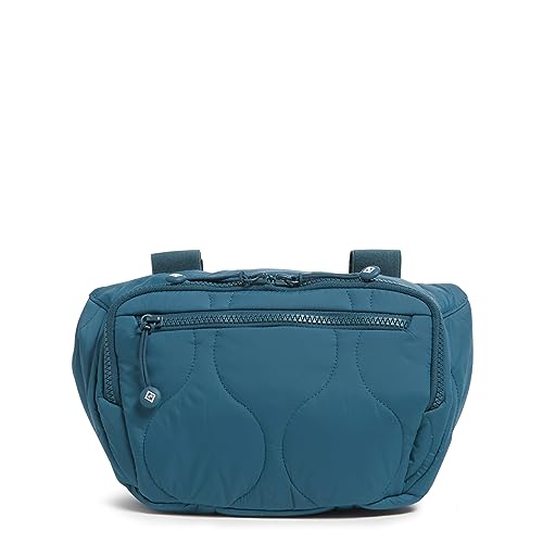 Vera Bradley Damen Federleichte Gürteltasche Sling Crossbody, Pfauenfeder, Einheitsgröße von Vera Bradley