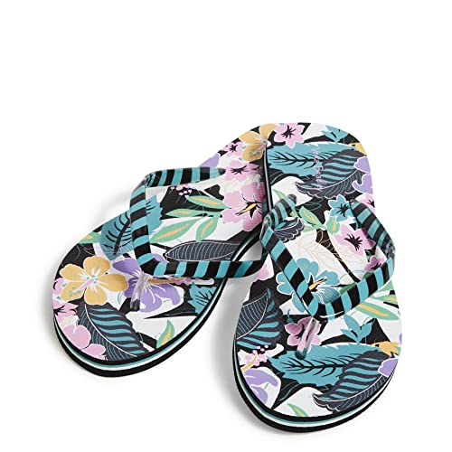 Vera Bradley Damen Flip Flops Zubehör, Island Floral von Vera Bradley