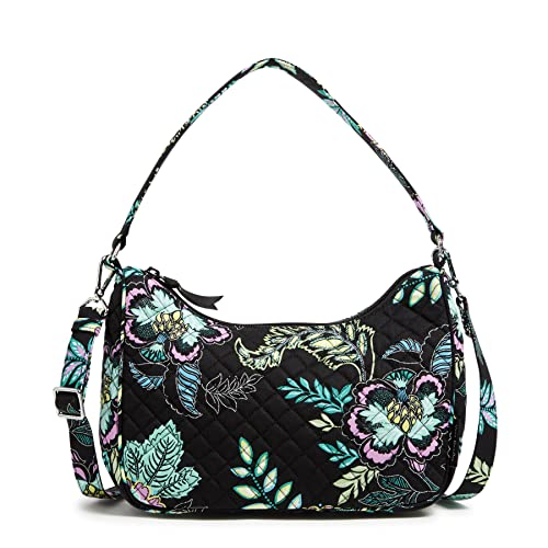 Vera Bradley Damen Frannie Crossbody Geldbörse Umhängetasche, Island Garden – recycelte Baumwolle von Vera Bradley