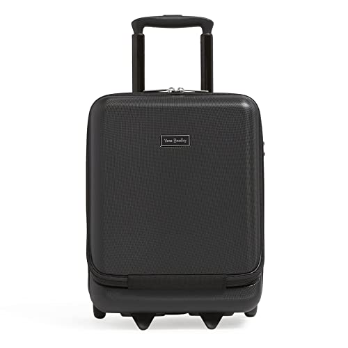 Vera Bradley Damen Hardside Untersitz Rollkoffer Gepäck, Schwarz, Einheitsgröße von Vera Bradley