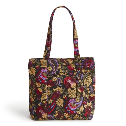 Vera Bradley Damen Kleine Original-Tragetasche aus Hochwertiger Baumwolle Handtasche, Midnight Garden Paisley Vera Bradley Damen Kleine Original-Tragetasche aus Hochwertiger Baumwolle Handtasche, Midnight Garden Paisley von Vera Bradley