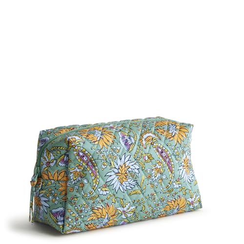 Vera Bradley Damen-Kosmetik aus Baumwolle, Edelstein-Paisleymuster, Einheitsgröße von Vera Bradley