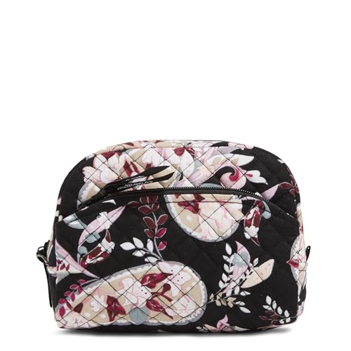 Vera Bradley Damen Kosmetiktasche aus Baumwolle, mittelgroß, Botanisches Paisleymuster, Einheitsgröße von Vera Bradley