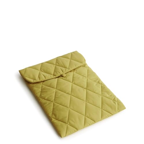 Vera Bradley Damen Large Envelope Tech Sleeve Nylon Accessory, Goldfarben/Olivgrün, Einheitsgröße von Vera Bradley