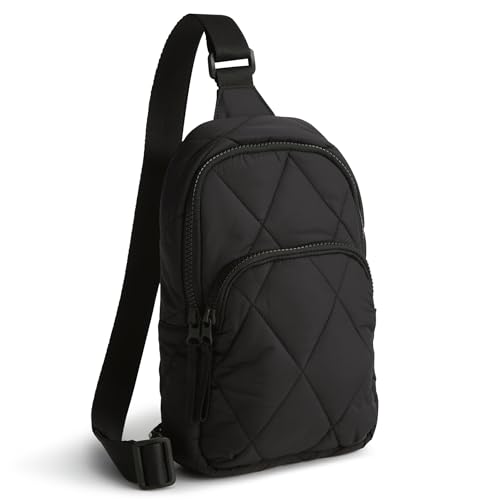 Vera Bradley Damen Nylon Lorman Sling Rucksack, Mondlose Nacht, Einheitsgröße von Vera Bradley