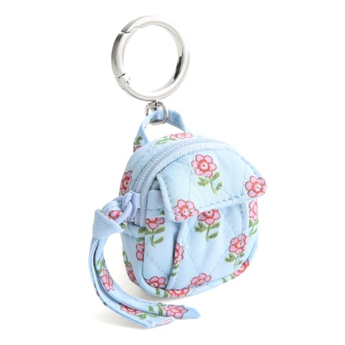 Vera Bradley Damen Original Rucksack Tasche Charm Baumwolle Gabardine Schlüsselanhänger, Narzissen-Ditsy, Einheitsgröße von Vera Bradley