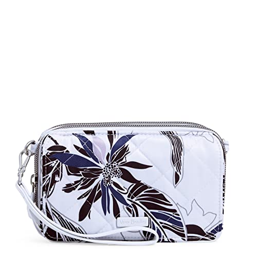 Vera Bradley Damen Performance Twill RFID-Schutz Umhängetasche, Twilight Garden von Vera Bradley