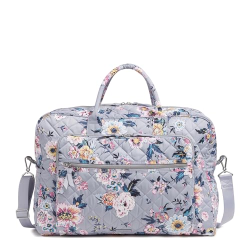 Vera Bradley Damen Performance Twill Grand Weekender Reisetasche, Pariser Blumenstrauß, Einheitsgröße von Vera Bradley