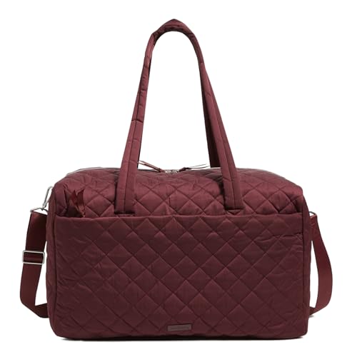 Vera Bradley Damen Performance Twill Große Reisetasche, Raisin, Einheitsgröße von Vera Bradley