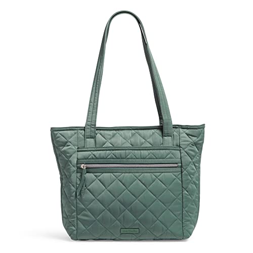 Vera Bradley Damen Performance Twill Kleine Vera Tragetasche Handtasche, Olivenblatt von Vera Bradley