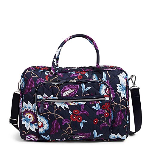 Vera Bradley Damen Performance Twill Lay Flat Weekender Reisetasche, Mayfair in voller Blüte (Mayfair in Bloom) von Vera Bradley