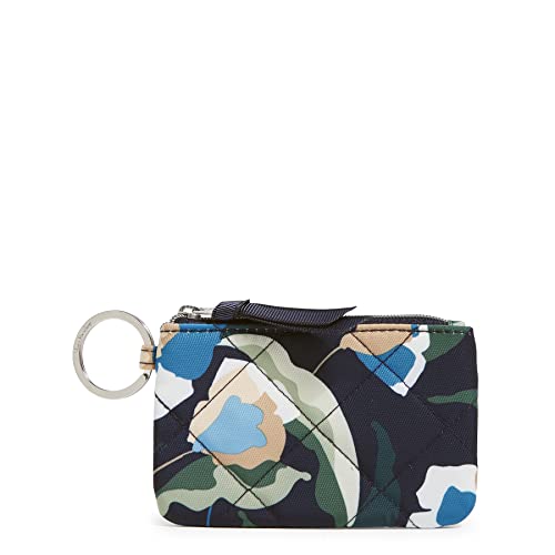 Vera Bradley Damen Performance Twill Zip ID Case Wallet, Immersed Blooms, Einheitsgröße von Vera Bradley