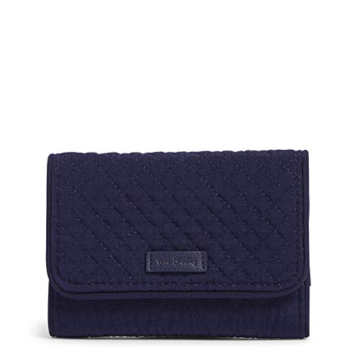 Vera Bradley Damen Polyester RFID Riley Compact Wallet Geldbörse, Echtes Marineblau Vera Bradley Damen Polyester RFID Riley Compact Wallet Geldbörse, Echtes Marineblau von Vera Bradley