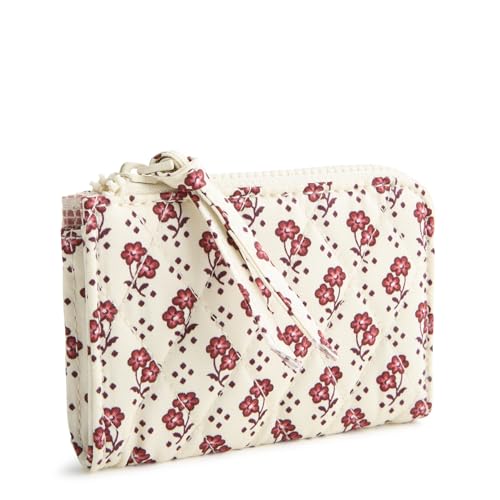 Vera Bradley Damen Premium Cotton Zip Card Pouch Beutel, Rachel Ditsy Vera Bradley Damen Premium Cotton Zip Card Pouch Beutel, Rachel Ditsy von Vera Bradley