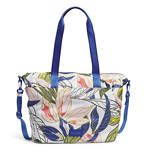 Vera Bradley Damen Recycelte Lighten Up Reactive Tragetasche Handtasche, Regenwald-Blätter von Vera Bradley