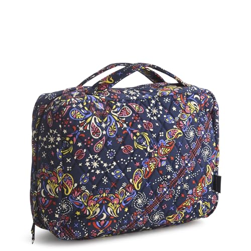 Vera Bradley Damen-Reise-Organizer aus hochwertiger Baumwolle, zum Aufhängen, Sternen-Paisley, Einheitsgröße von Vera Bradley